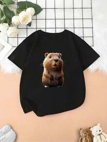 Tween Boys T-Shirts - Black - View 1