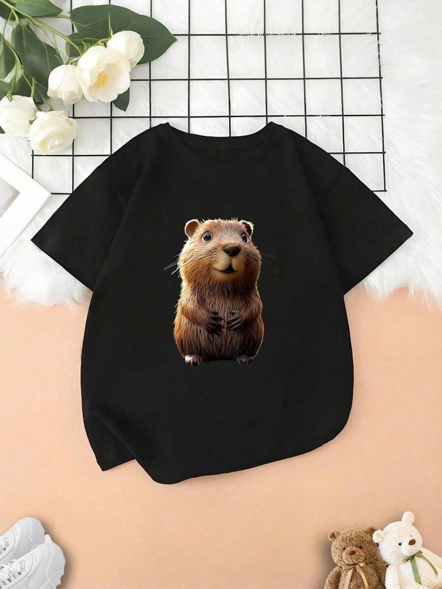 Tween Boys T-Shirts - Black - View 1