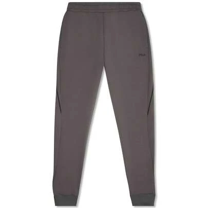 FILA Herrenhose, Modell Rivoli Slim Sweatpants, schmal geschnittene Sporthose aus Baumwoll-, Polyester- und Elastanmischung mit Kordelzug und Taschen -
