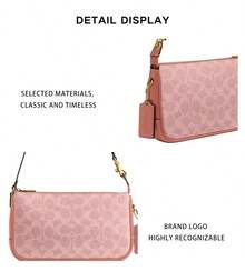 Coach Plaza Letter Lady Single Shoulder Handbag CCC42B4YU2 - 蜜瓜粉CCC42B4YU2 - 查看 7