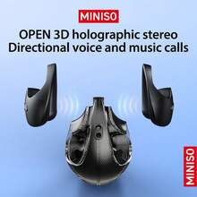 MINISO X15 Pro Translation Headphone Wireless BT5.4 OWS Sport Headsets Noise Reduction Earhook Open Ear Clip Multi Language Real Time Translation Earphone with Mic - 查看 4
