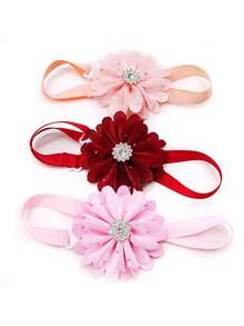 4 pezzi Collare regolabile per animali domestici con motivo floreale minimalista e colori attenuati, comodo ed elegante, adatto per Teddy, Pomerania, Yorkshire Terrier, per matrimoni/compleanni, stili misti - Multicolore - Visualizzare 6