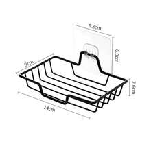 Giá đựng xà phòng bằng thép không gỉ và sắt, không cần khoan, gắn tường, có keo dán, thích hợp cho phòng tắm. - Nhiều màu - Xem 13