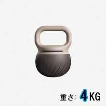 ソフトケトルベル 4Kg ケトルベル 滑り止めハンドル 筋力トレーニング 脂肪燃焼 全身トレーニング - アプリコット - チェックする 7