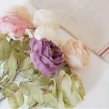 Artificial Silk Flowers Realistic Roses Bouquet Long Stem For Home Wedding Decoration Party ,Artificial Roses,Artificial Flowers, Artificial Roses - Multicolor - View 8