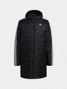 Abrigo casual acolchado de longitud media para hombre Adidas, HM2461, otoño/invierno - Negro - Ver 6