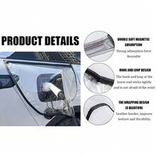Universal Waterproof And Rainproof Protective Cover For Electric Vehicle Charging Port, Suitable For All New Energy Vehicles - A - View 4