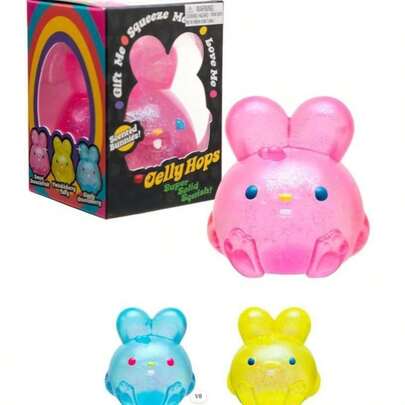 Squishy Toys, Adult Stress Relief Toys, Realistic Rabbit Squeeze Toy, Jelly Stress Relief Toy - Slow Rebound Squeeze Toy - Birthday Gift - Christmas Gift - Party Gift - Best Gift - Birthday Gift Or Party Filler - Portable Travel Stress Relief Toy