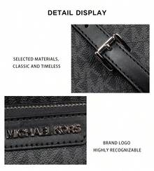 Michael Kors Jarcee Printed Women's Backpack 35S2S8TB7B BLACK - 黑色35S2S8TB7B BLACK - 查看 8