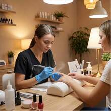 50 chiếc găng tay nitrile đa năng không bột - Chống thấm nước, chống tĩnh điện, không chứa latex, thích hợp cho việc rửa chén bát và dọn dẹp nhà cửa, chế biến thực phẩm, nấu nướng, găng tay gia dụng thiết thực. - 50pcs - Xem 3