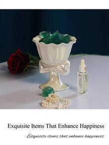 Luxury Ceramic Crystal Bowknot Aroma Diffuser - one-size - View 6