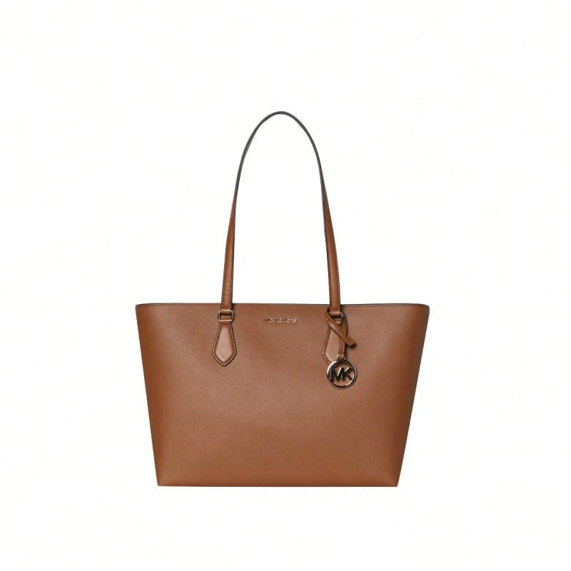 Michael Kors Sheila 女款單肩包 35S4G6HT9L 行李色 - 棕色 35S4G6HT9L LUGGAGE - 查看 1