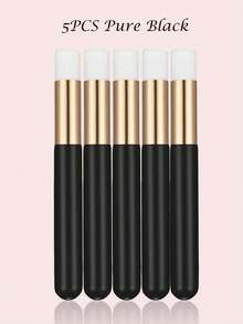 50pcs Eyelash Extension Cleaning Brushes, Nose Blackhead Cleaning Micro Brushes, Eyebrow & Eyelash Cleansing Foaming Brushes - Multicolor - View 13