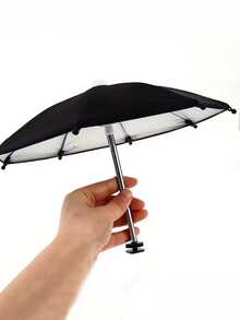 DSLR Camera Umbrella With Sun,Rain Protection - Camera Mount Hole, Sturdy PU Construction For DSLR/Video Recorders - Professional Photography Equipment Shelter For Studio, Outdoor, Travel Shoots - Compatible With Most Cameras, Camera Accessories, Multifunctional Design, Easy Installation Feature - Multicolor - View 6