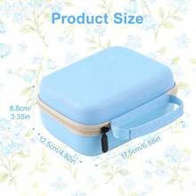 Shoze Hard EVA Camera Case, Shockproof Protective Carrying Bag With Mesh Pockets For Instant Camera, Film, Cable & Small Accessories, Portable Travel Storage - View 8