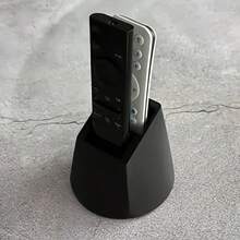 Drill-Free Desktop Remote Control Organizer Holder, 2-Slot Design Suitable For TV, AC And Lighting Remotes, Excellent Desktop Organizer Tool, Minimalist Stylish Design - A - View 2