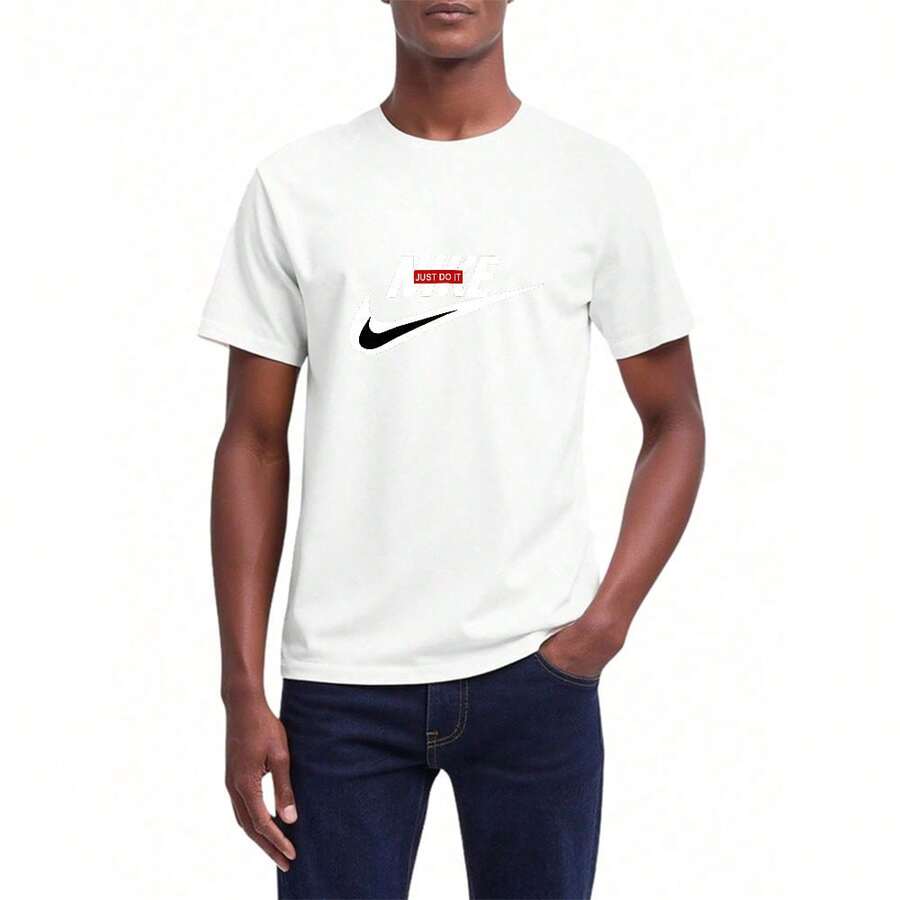 T-shirts pour hommes - Blanc - Voir 1