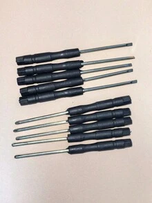 Bộ 10 tua vít mini, dụng cụ sửa chữa hình chữ thập 2mm, thích hợp để rèn luyện kỹ năng thủ công và sửa chữa các vật dụng nhỏ. - A - Xem 10