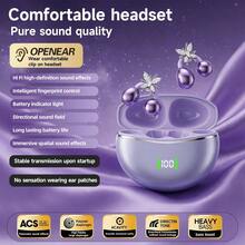 NEW SENYANG 2026 New Fashion Butterfly Earphones, Wireless Bluetooth Headphones, Open-Ear Design, Suitable For IPhone & Android, Luxury Electroplated Heavy Bass Long Battery Life, Gift - View 16