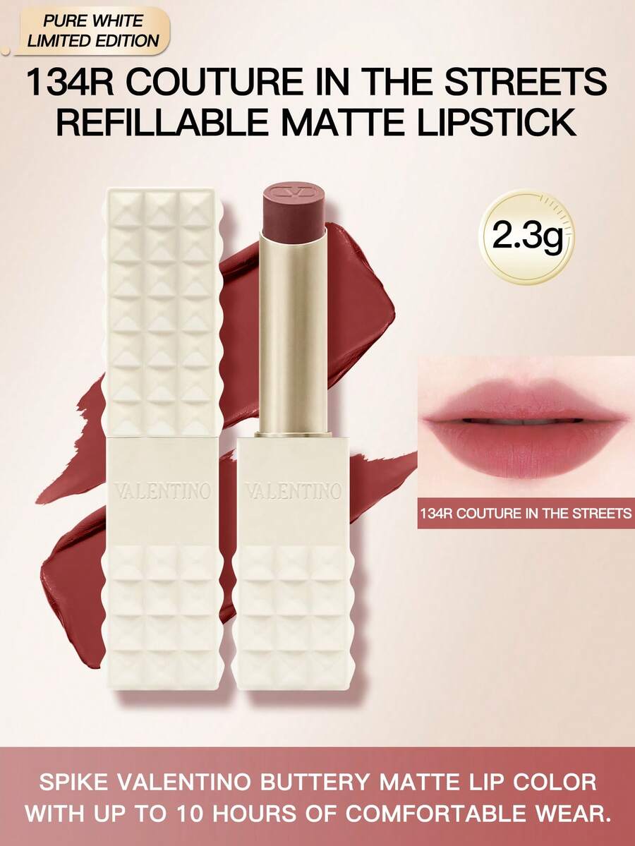 SPIKE VALENTINO Barra de labios mate 112A#/122R#/134R# 2.3g - 2,3 g-#134R - Ver 1