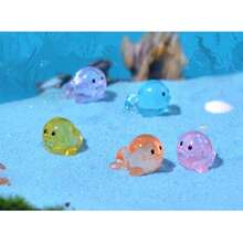 6PCS/10PCS/20PCS Small Sea Lion Squishy Figures, Home/Desk/Car Resin DIY Craft Ornaments, Landscape Garden/Holiday/Aquarium/Potted Plant DIY Decor, Suitable For Birthday Gift Bags, Party Favors, Classroom Rewards And Carnival Prizes (Random Color), Squishy, Fidget, Stitch Stuff, Stich - Multicolor - View 4