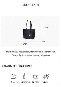 Michael Kors Charlotte 女士印花单肩包，带提手，35T0SCFT3B，黑色 - 黑色35T0SCFT3B BLACK - 查看 8