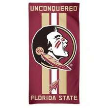1pc Florida State Seminoles Towel 30x60 Beach Style Soft & Absorbent Microfiber Towel, Suitable For Bathroom, Swimming, Fitness, Yoga, Lightweight & Portable, Wind & Sun Protection, Ideal For Summer Travel & Decoration - 1 - Xem 1