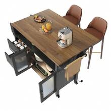 Food Service Carts & Trolleys - Black - View 6