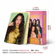 92pcs KATSEYE Girl Group Collectible Photo Cards, Scrapbooking Stickers, LOMO Cards, Indoor Decor Cards - Multicolor - View 6