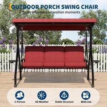 Patio Lounge Chair & Swing Chair - A - View 2