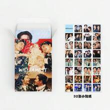 92 món/hộp WilliamEst (60 thẻ LOMO + 32 sticker) Hàng hóa dành cho fan K-POP, Hàng hóa phiên bản giới hạn SKZ, Thẻ ảnh, Sticker, Quà tặng ngày lễ - Nhiều màu - Xem 3