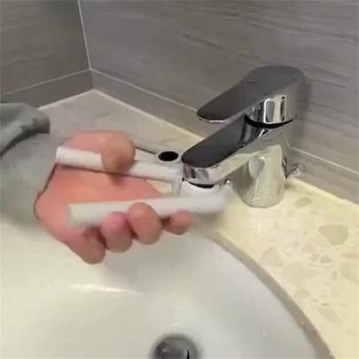 1个多功能水龙头滤网和水槽安装工具，配备塑料滤网清洁扳手，圆形手柄设计，方便安装和拆卸 - 适用于工业用途