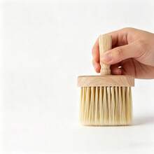 1pc Polished Soft Bristle Nail Cleaning Brush, Nail Salon Dust Brush - Multicolor - View 4