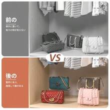 Sezanrpt アクリルライザースタンド 30×10×2.5cm 2 個入り カウンタートップ用アクリルディスプレイ収納整理棚で フィギュア 化粧品 バッグ 靴 おもちゃ コレクション品などに使用可能です 寸法 30×10×2.5cm - 30*13*10cm - チェックする 5
