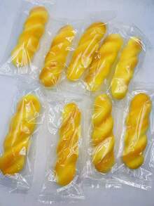 1/2/3/4/5个装超慢回弹柔软逼真面包玩具，挤压蛋糕PU慢回弹 - 非常适合作为节日礼物、趣味可爱礼物、生日礼物、复活节礼物、万圣节礼物、圣诞节礼物、派对礼物、软萌玩具、捏捏乐、解压玩具、捏捏乐、饺子捏捏乐 - 彩色 - 查看 7