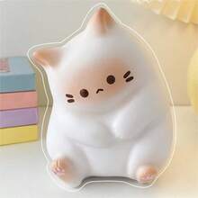1个6厘米可可猫迷你挤压玩具，款式多样，减压工艺品，装饰品，治愈礼物，适合办公室减压，情人节礼物（随机颜色包装和发货） - 彩色 - 查看 12