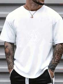 T-shirts pour hommes - Blanc - Voir 2