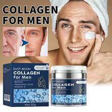 Men's Retinol Face Cream | Collagen Anti-Aging Skin Care, Anti-Wrinkle Cream, Fades Fine Lines, Lifting & Firming, Deeply Moisturizes & Repairs Skin, Perfect Gift For Boyfriend, Husband & Father's Day - Collagen - View 11