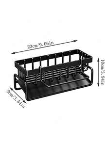 Practical Household Drain Storage Rack, Large Capacity Moisture-Proof Kitchen Organizer Shelf, Essential Tidy Home Supplies - Multicolor - View 12