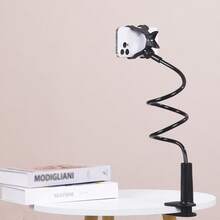 Multifunctional 360° Rotating Phone/Tablet Holder, Slouchy Bedside Stand, Adjustable Button, Stable And Easy To Adjust, Suitable For Smartphones, Tablets - Multicolor - View 14