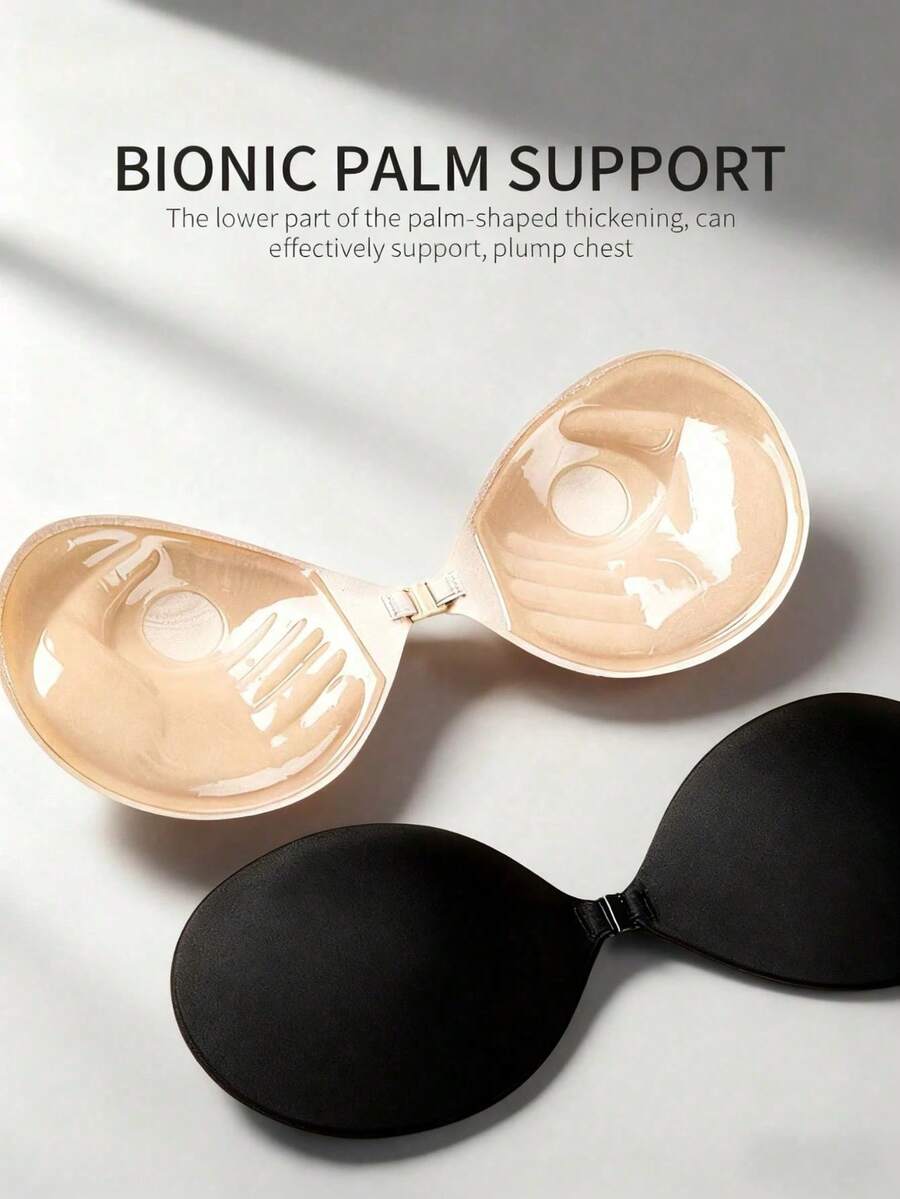 1 Chiếc Áo Ngực Nâng Ngực Silicone Vô Hình: Áo Ngực Silicone Không Dây Vô Hình Mùa Hè Cho Đám Cưới, Miếng Che Đầu Ngực Nâng Ngực, Thoáng Khí, Tự Dính, Miếng Che Đầu Ngực Silicone Nâng Ngực Dành Cho Nữ, Thích Hợp Cho Váy Và Đồ Lót
