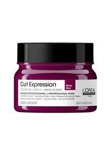 L'Oréal Professionnel [Bundle] Serie Expert Curl Expression Intensive Moisturizer Rich Mask 250 Ml + Inforcer Hair Mask 250 Ml - EXPERT SERIES - View 3