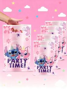 Túi Quà Sinh Nhật Chủ Đề Stitch trong Lilo và Stitch - Túi Quà Tặng Tiệc Hình Hoạt Hình Stitch Dễ Thương, Nhiều Màu Sắc, Nhẹ Và Di Động, Thích Hợp Cho Tiệc Sinh Nhật, Tiệc Mừng Em Bé, Đám Cưới, Quà Tặng Ngày Lễ, Gói Quà, Trang Trí Sự Kiện, Sử Dụng Hàng Ngày và Đồ Dùng Tiệc Tụng, Bao Bì Quà Sưu Tầm Hoàn Hảo Cho Người Hâm Mộ, Người Yêu Stitch, Thanh Thiếu Niên, Bé Gái, Người Lớn, Người Lên Kế Hoạch Tiệc Và Người Tặng Quà. - Xem 2