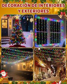 20M Cadena de Luces San Valentín, 200 LED Luces Hadas Románticas con Control Remoto, 8 Modos para Decoración de Habitación, Boda, Jardín,Fiestas,Interior y Exterior - Color30M - Ver 9