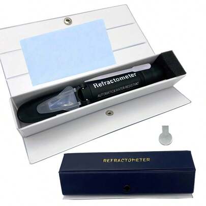 Honey Refractometer For Honey Moisture,13-25% Honey Moisture Refractometer Tester With ATC,Measuring Moisture With High Accuracy For Honey, Bee Keeping Supplies