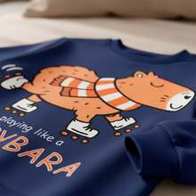 Baby Boy's 4-Piece Fleece Set - 2 Jackets + 2 Pants - 列印 - 查看 7