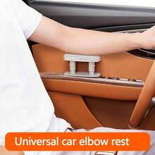 1pc Car Armrest Pad, Adjustable Armrest Extender, Car Interior Accessories - One Size Fits All - View 4