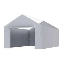 Carport Canopy Cover 12x20 Ft Side Wall Replacement - Waterproof UV Protection - A - View 1