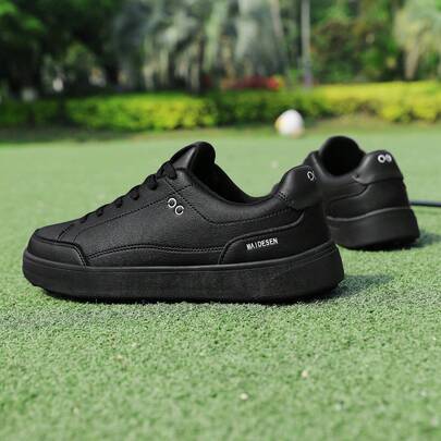 Zapatos de golf para mujer, antideslizantes, resistentes al desgaste, aptos para todas las estaciones, se ajustan cómodamente al pie, suela exterior de goma antideslizante, forro cómodo, swing libre, disfruta de los deportes, varios colores, populares a nivel mundial