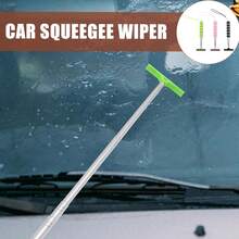 2pcs/Set Retractable Car Rearview Mirror Wiper, Can Clean Car Windows, Sunroof, Quickly Remove Rain, Fog, Dust, Solve Pain Points Of Rainy Driving And Daily Car Washing, Can Also Clean Bathroom Mirrors, Windows At Home (Black) - Multicolor - View 11